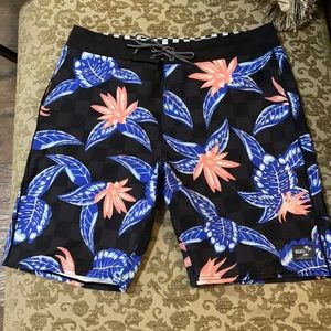 Vans Size 34 Board Shorts 19”